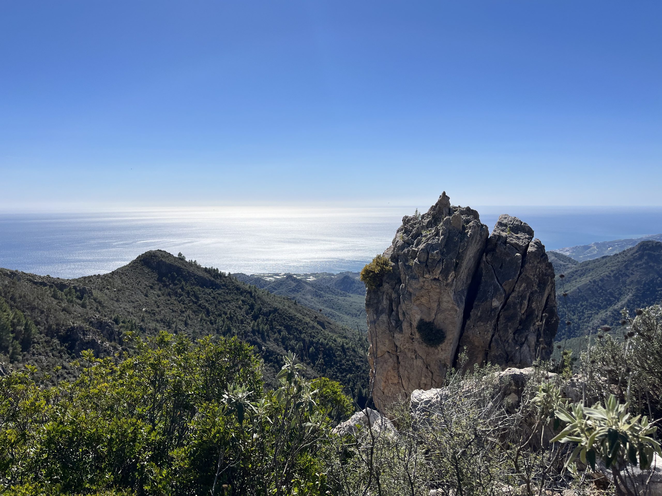 FRIGILIANA TO NERJA CUEVA VIA SENDERO DE TAJO BAENA
